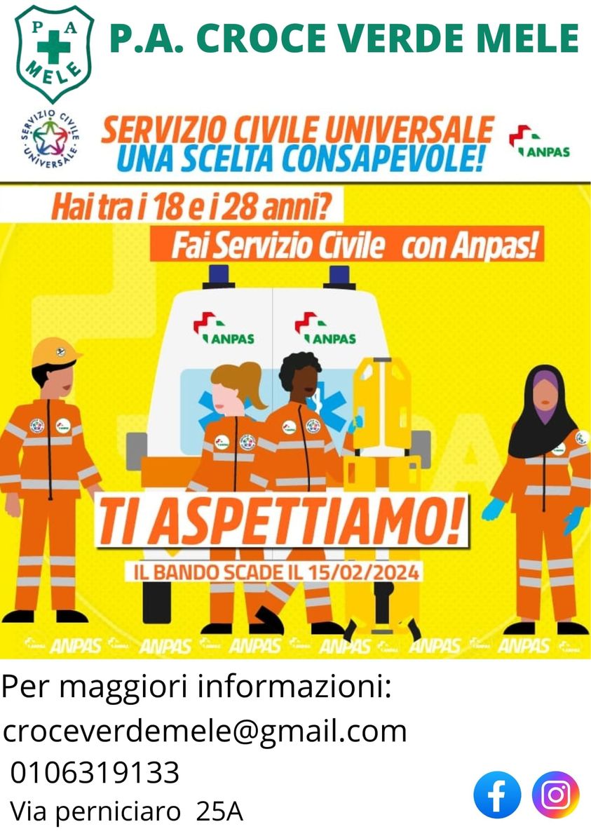 Locandina Servizio Civile